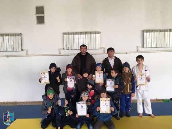 Поздравляем юных дзюдоистов Агульского района.